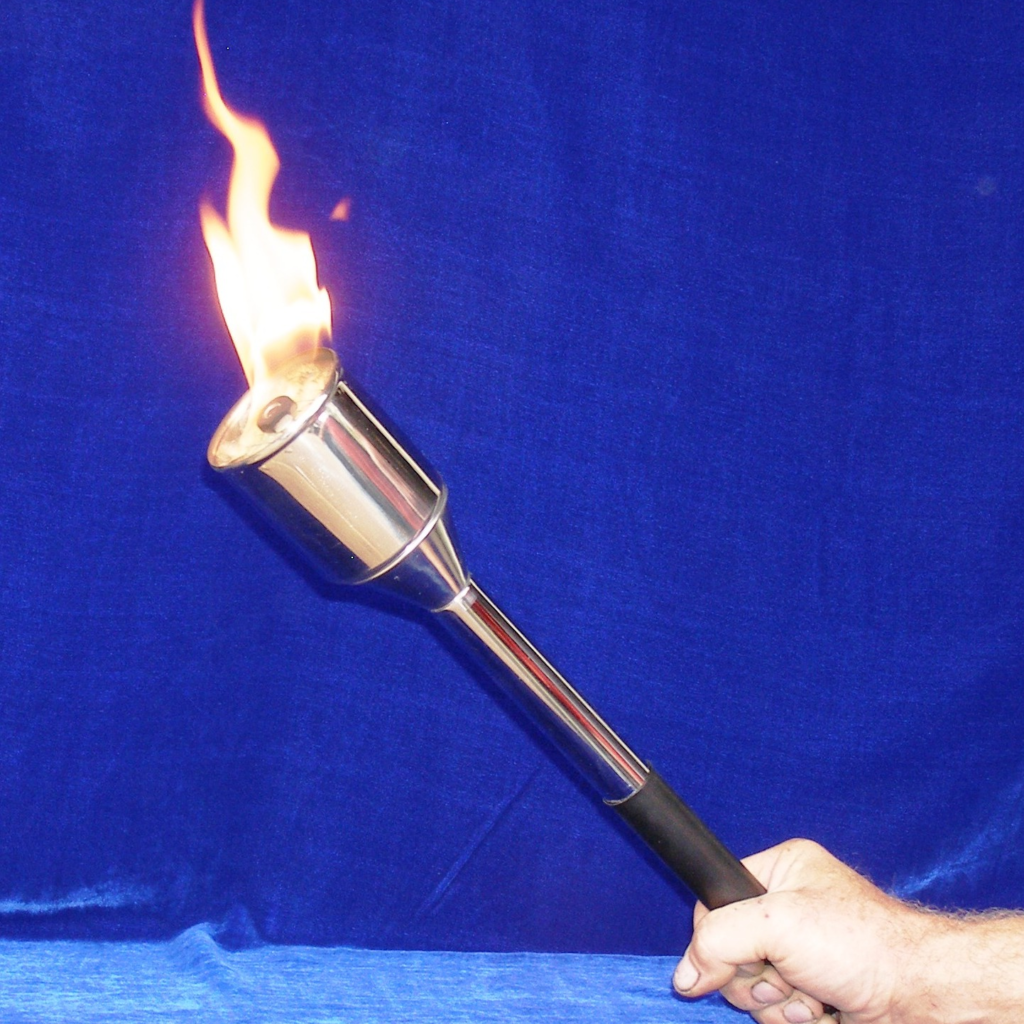 Как сделать чтобы факел горел