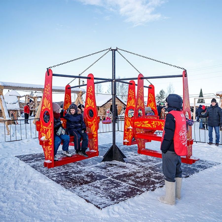 качели масленичные